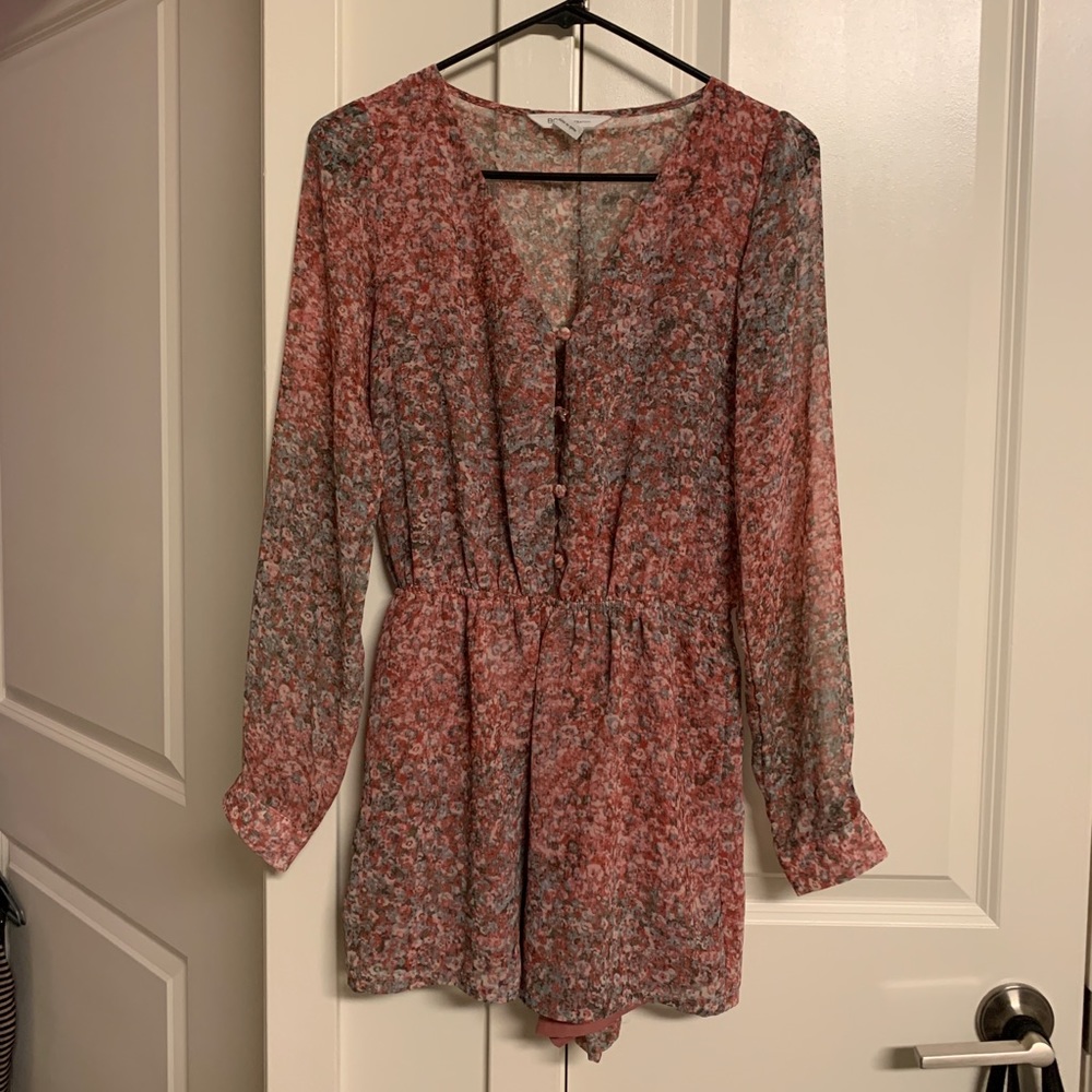 Long sleeve romper